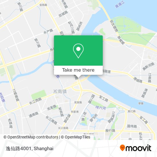 逸仙路4001 map