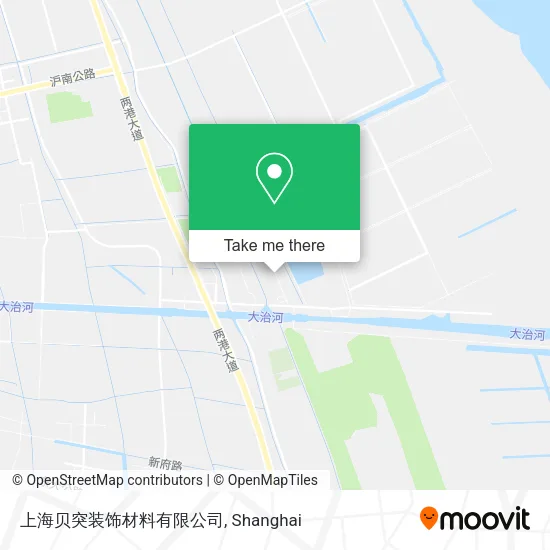 上海贝突装饰材料有限公司 map