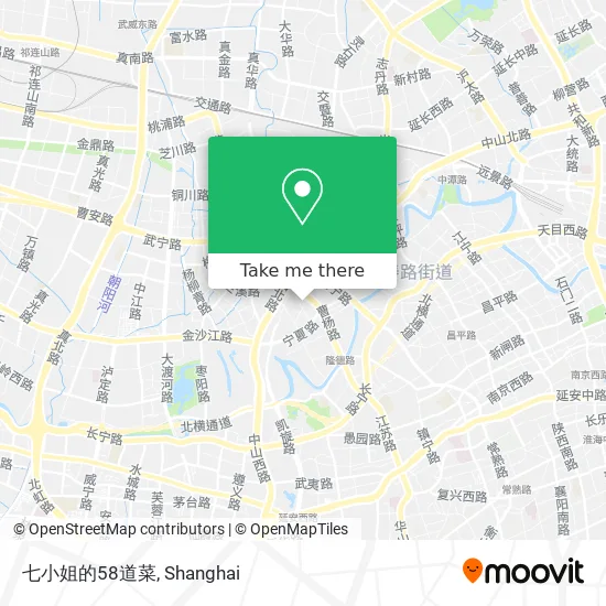 七小姐的58道菜 map