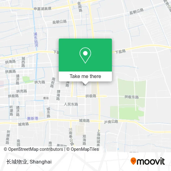 长城物业 map