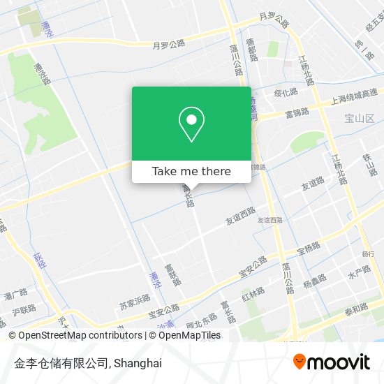 金李仓储有限公司 map