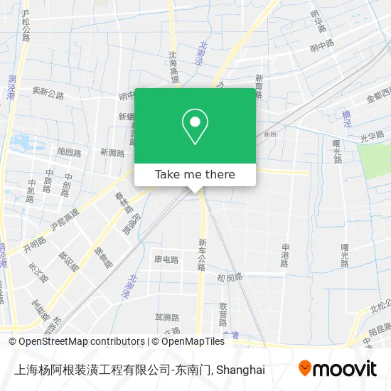 上海杨阿根装潢工程有限公司-东南门 map