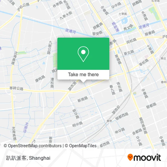 趴趴派客 map