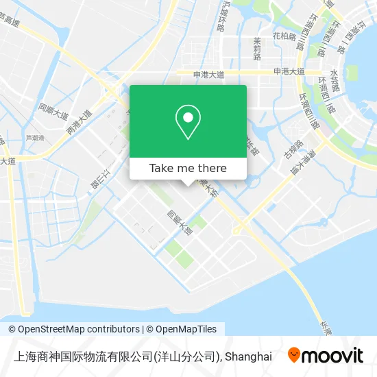 上海商神国际物流有限公司(洋山分公司) map