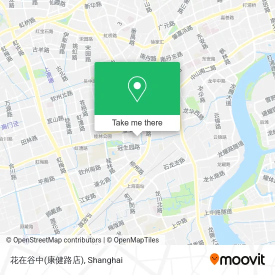 花在谷中(康健路店) map