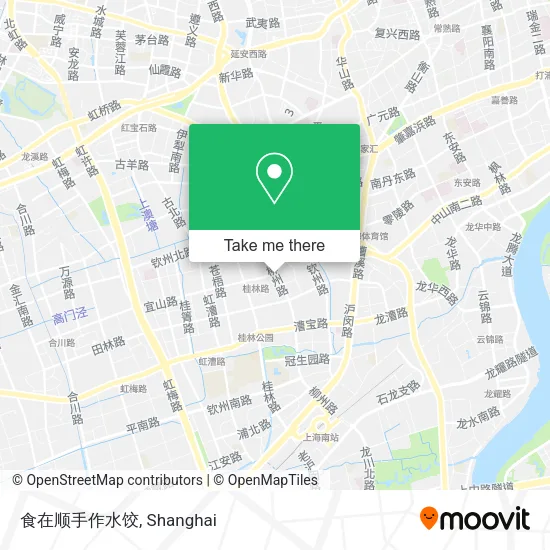 食在顺手作水饺 map