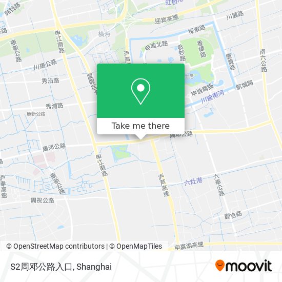 S2周邓公路入口 map