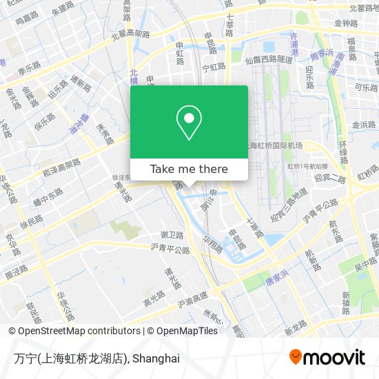 万宁(上海虹桥龙湖店) map
