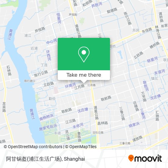 阿甘锅盔(浦江生活广场) map