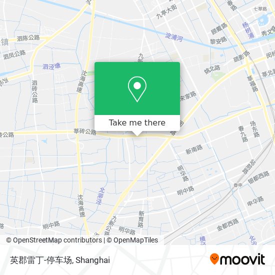 英郡雷丁-停车场 map