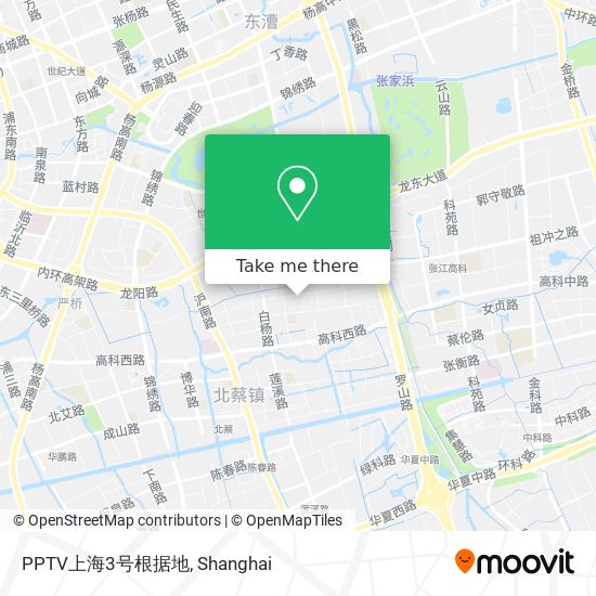 PPTV上海3号根据地 map