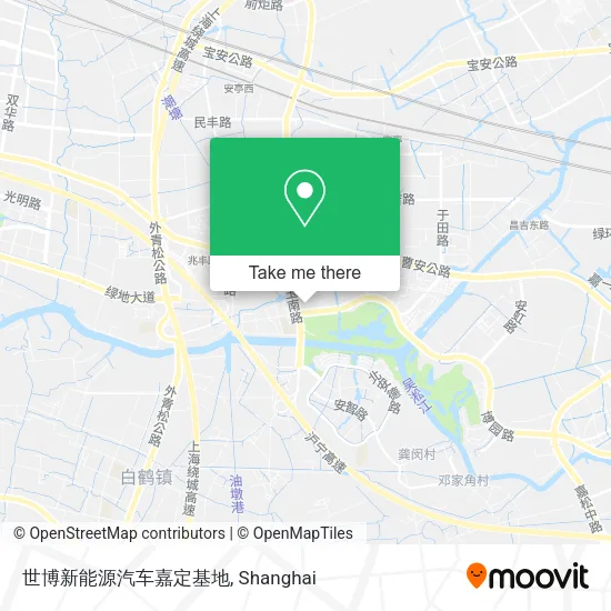 世博新能源汽车嘉定基地 map