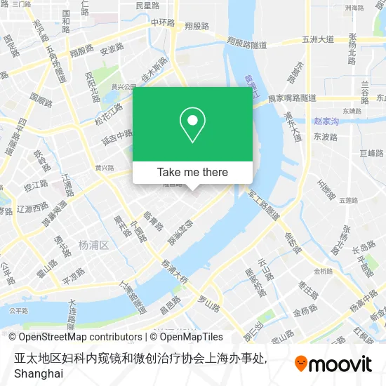 亚太地区妇科内窥镜和微创治疗协会上海办事处 map