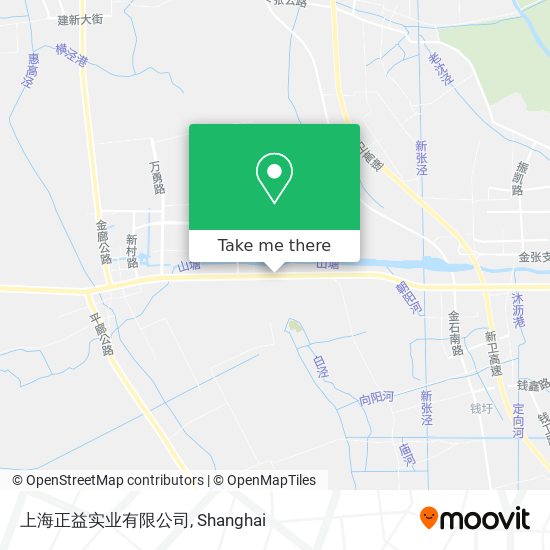 上海正益实业有限公司 map
