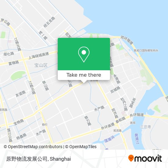 原野物流发展公司 map