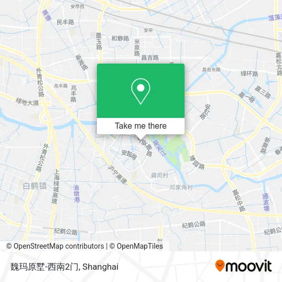 魏玛原墅-西南2门 map