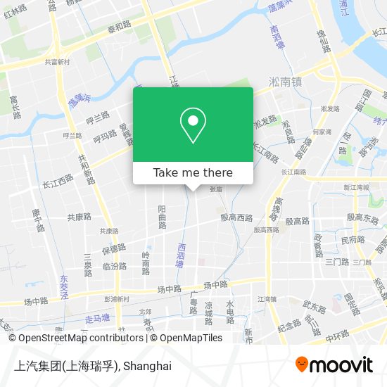 上汽集团(上海瑞孚) map