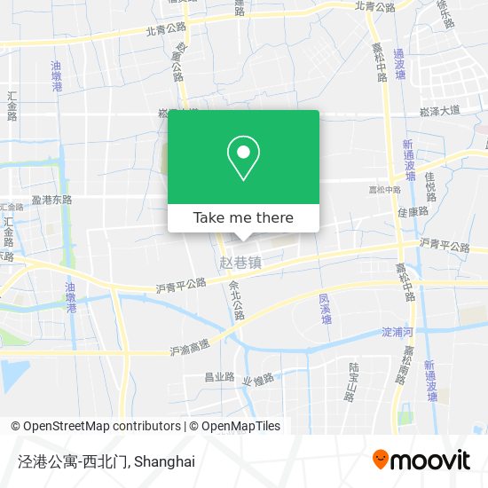 泾港公寓-西北门 map