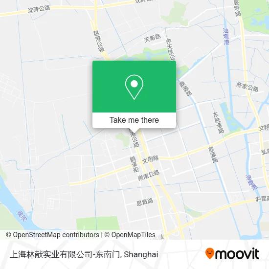 上海林献实业有限公司-东南门 map