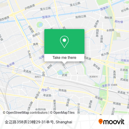 金迈路358弄23幢29-31单号 map