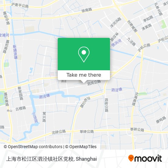 上海市松江区泗泾镇社区党校 map