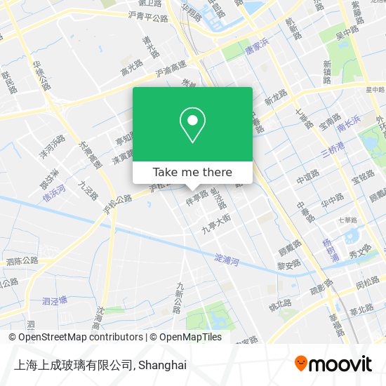 上海上成玻璃有限公司 map