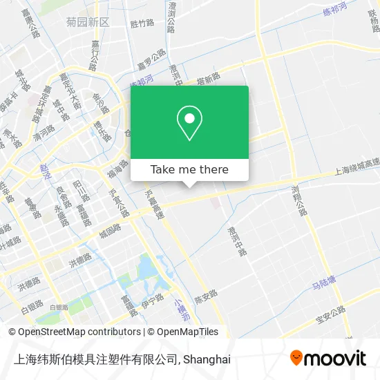 上海纬斯伯模具注塑件有限公司 map