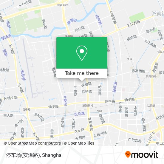 停车场(安泽路) map