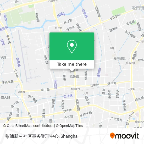 彭浦新村社区事务受理中心 map