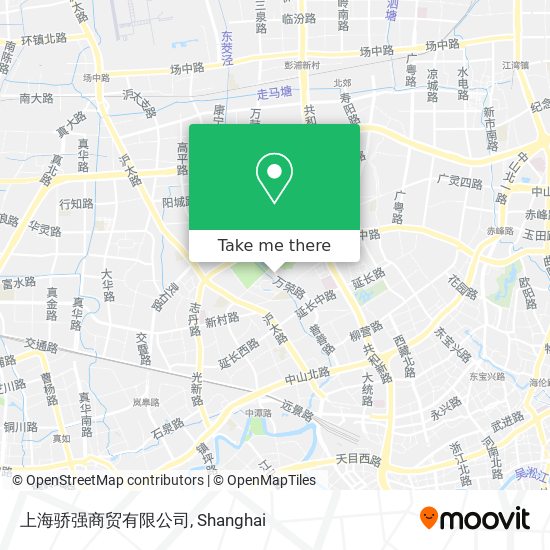 上海骄强商贸有限公司 map