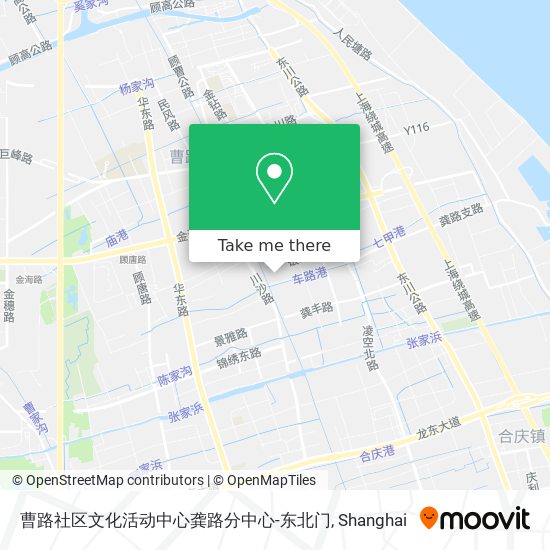 曹路社区文化活动中心龚路分中心-东北门 map