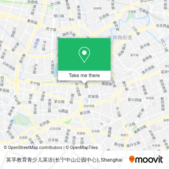 英孚教育青少儿英语(长宁中山公园中心) map