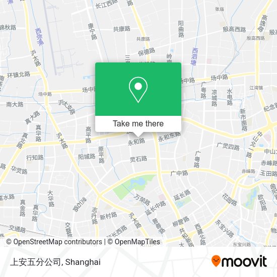 上安五分公司 map