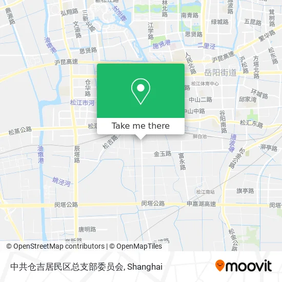中共仓吉居民区总支部委员会 map