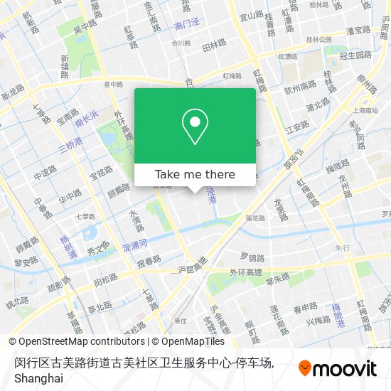 闵行区古美路街道古美社区卫生服务中心-停车场 map