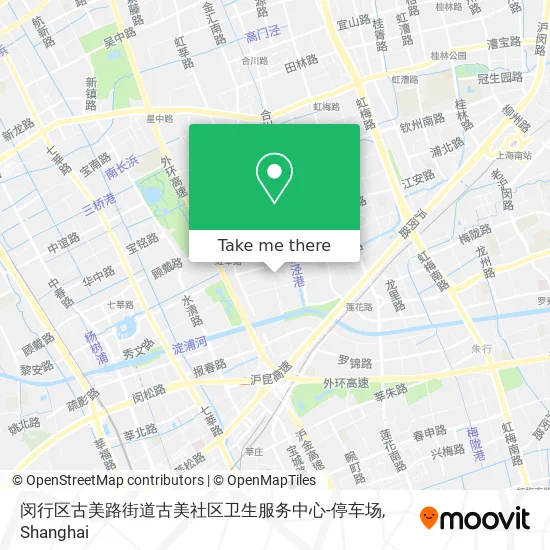 闵行区古美路街道古美社区卫生服务中心-停车场 map