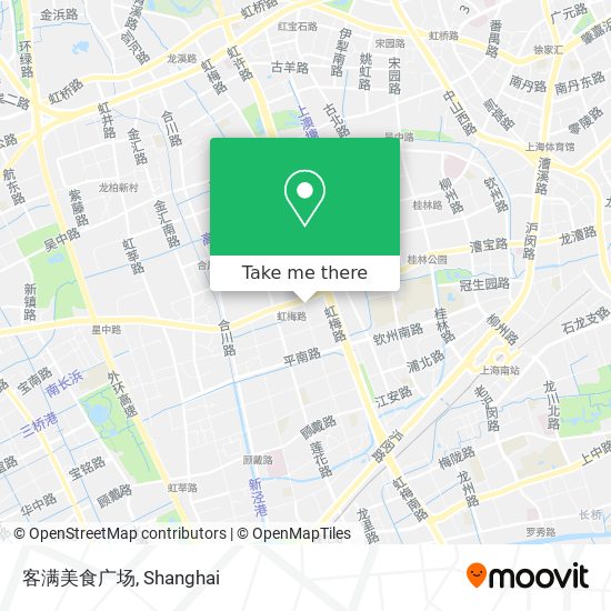 客满美食广场 map