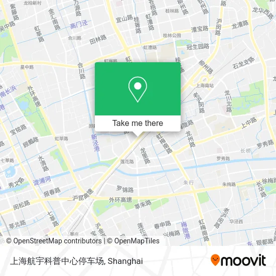 上海航宇科普中心停车场 map