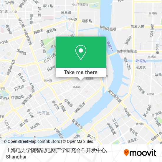 上海电力学院智能电网产学研究合作开发中心 map