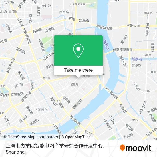 上海电力学院智能电网产学研究合作开发中心 map