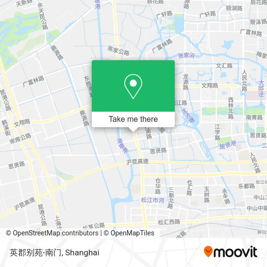 英郡别苑-南门 map