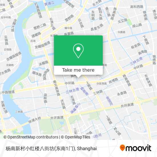 杨南新村小红楼八街坊(东南1门) map