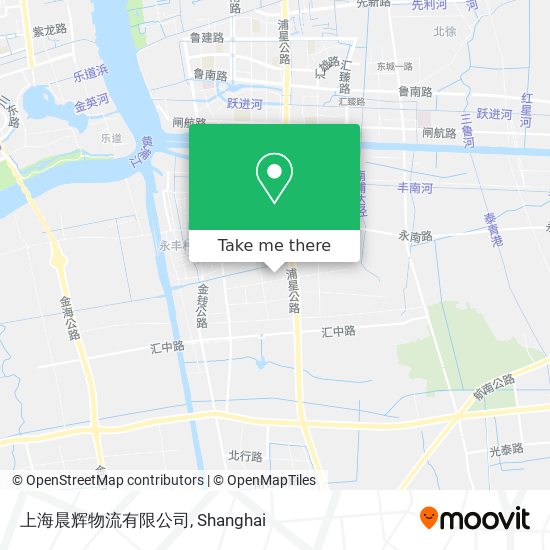 上海晨辉物流有限公司 map