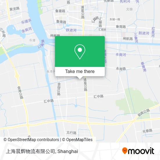 上海晨辉物流有限公司 map