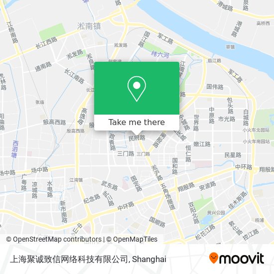 上海聚诚致信网络科技有限公司 map
