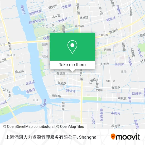 上海涌阔人力资源管理服务有限公司 map