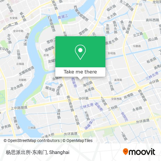 杨思派出所-东南门 map