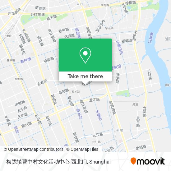 梅陇镇曹中村文化活动中心-西北门 map