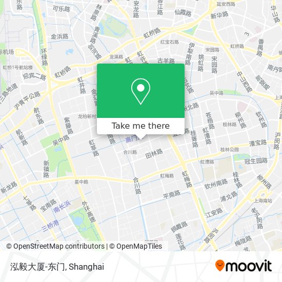 泓毅大厦-东门 map