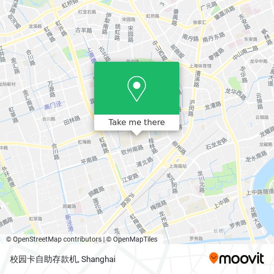 校园卡自助存款机 map